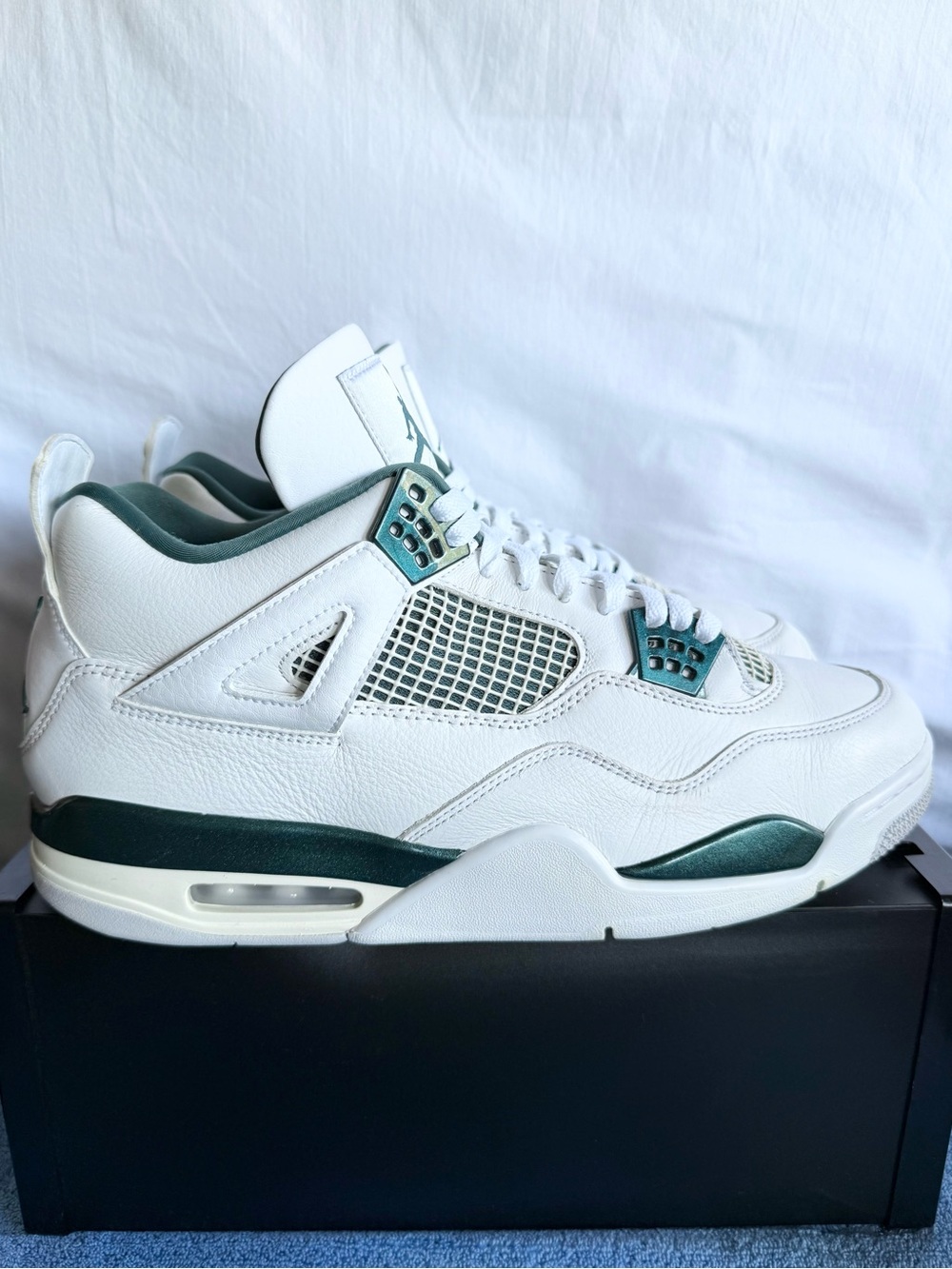 AUTHENTIC Jordan 4 Retro Oxidized Green size 13 FQ8138-103 2023 PRE-OWNED